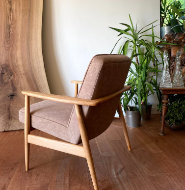 Scandinavian Wooden Armchair